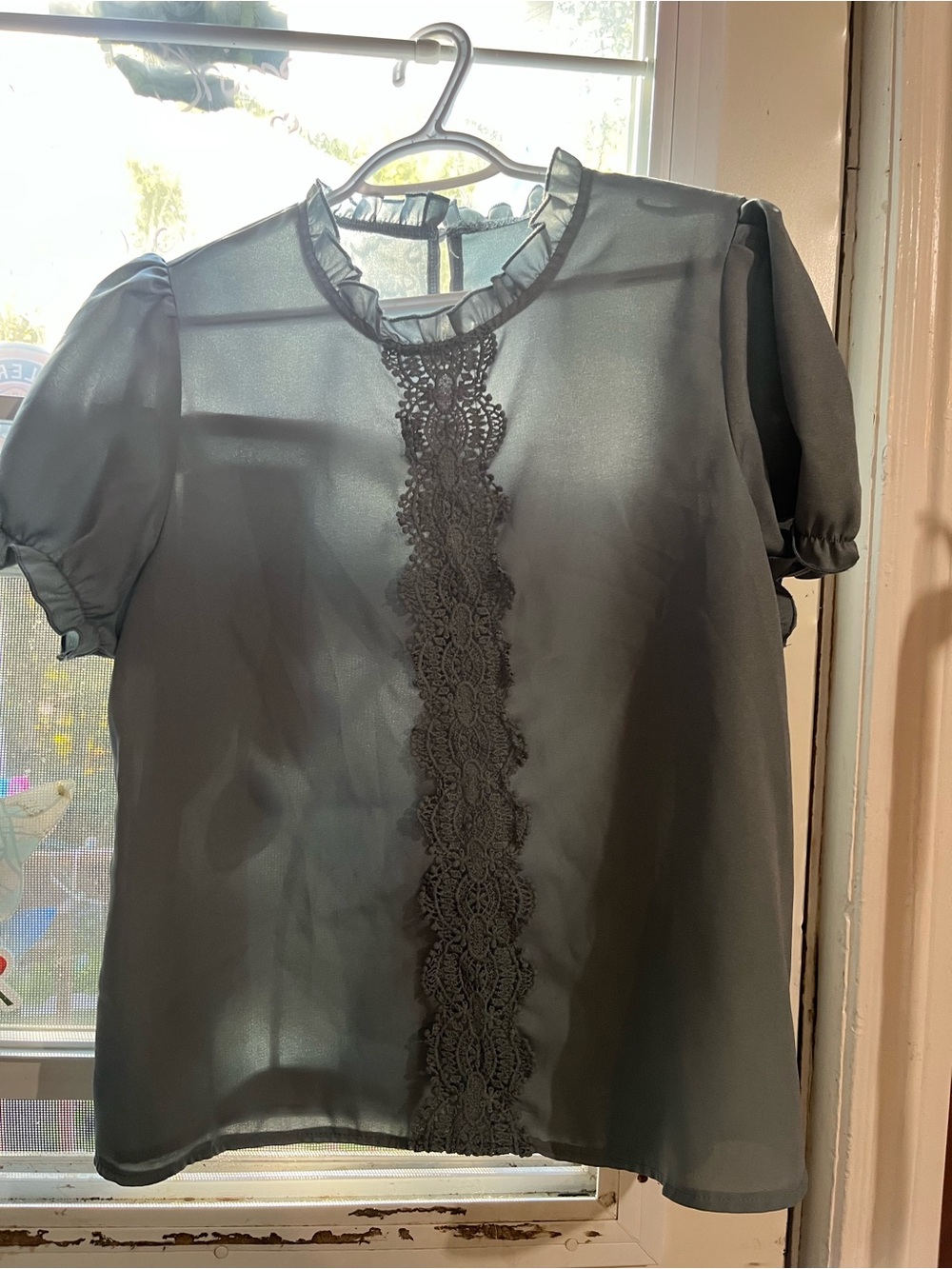 XL SHEIN short Sleeve blouse and short sleeve LL GRENIER top